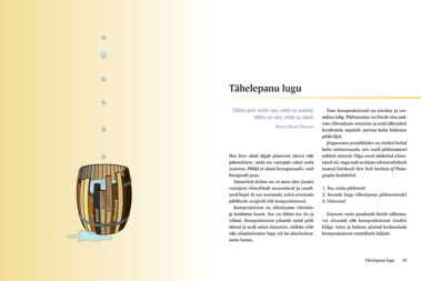 fotoõpiku Loodusfoto lugu ja lumm näidislehed 24-25