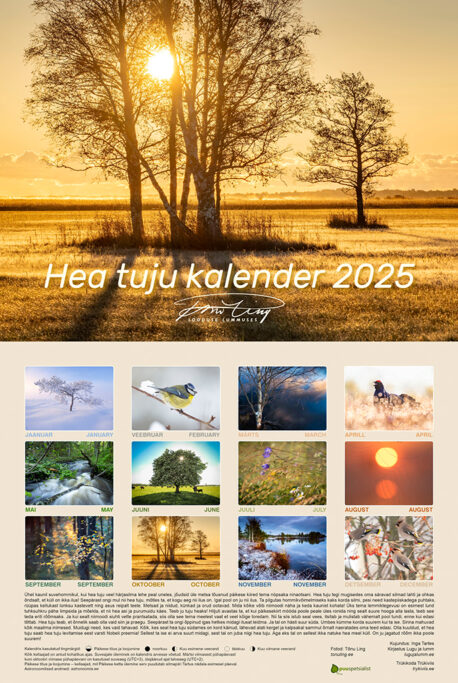 Hea tuju kalender 2025