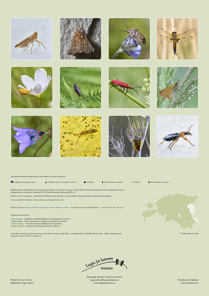 Putukakalender 2026